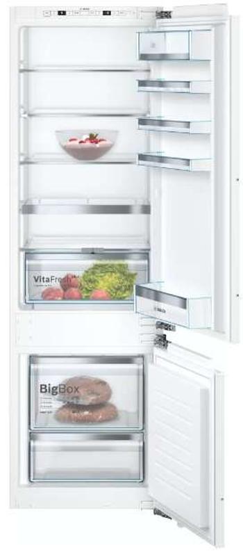 Bosch KIS87AFE0 Beépíthető Alulfagyasztós hűtőszekrény, 272L, M:1...