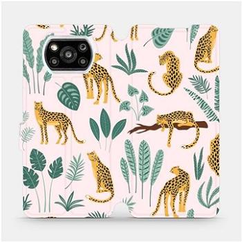 Flip pouzdro na mobil Xiaomi POCO X3 Pro - MP07S Leopardi (5903516786299)