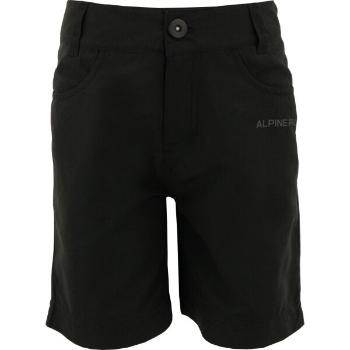 ALPINE PRO VASO Gyerek rövidnadrág, fekete, méret 104-110