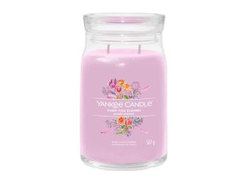 Yankee Candle Aromatická svíčka Signature sklo velké Hand Tied Blooms 567 g