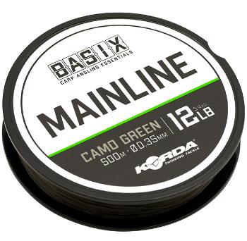 Korda vlasec basix main line camo green 500 m - 0,35 mm 5,4 kg