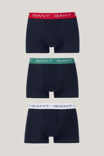 SPODNÍ PRÁDLO GANT TRUNK 3-PACK WOODY GREEN