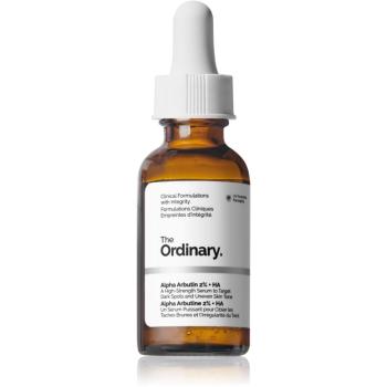 The Ordinary Alpha Arbutin 2% + HA rozjasňující pleťové sérum s kyselinou hyaluronovou 30 ml