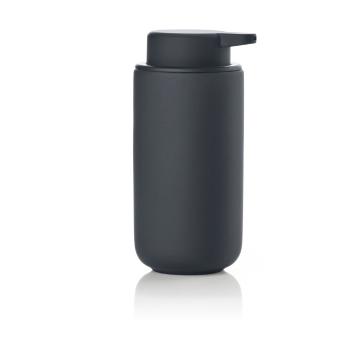 Fekete agyagkerámia szappanadagoló 450 ml Ume – Zone