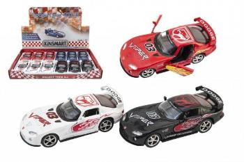 Auto Kinsmart Dodge Viper GTS-R 1:36 12,5cm kov/plast