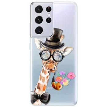 iSaprio Sir Giraffe pro Samsung Galaxy S21 Ultra (sirgi-TPU3-S21u)