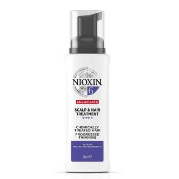 Nioxin Kúra na vlasy proti padání vlasů pro výrazně řídnoucí přírodní nebo chemicky ošetřené vlasy System 6 (Scalp Treatment 6) 100 ml