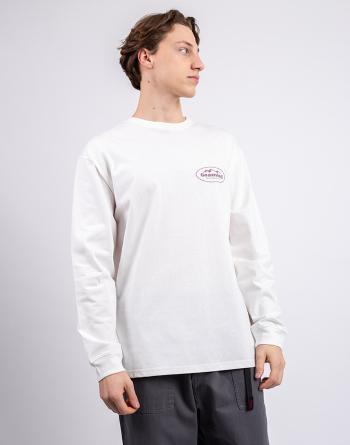 Tričko Gramicci Mountaineering L/S Tee WHITE