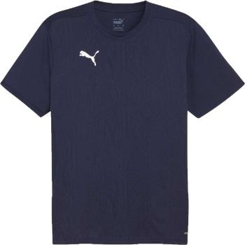 Puma TEAMFINAL TRAINING JERSEY Pánské sportovní triko, tmavě modrá, velikost