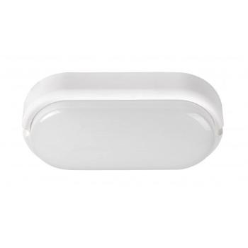 LED lámpatest , mennyezeti , hajólámpa , 15W , ovális , természetes fehér , fehér , kültéri , IP54 , Rábalux , HORT