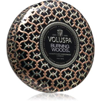 VOLUSPA Maison Noir Burning Woods illatgyertya alumínium dobozban 340 g