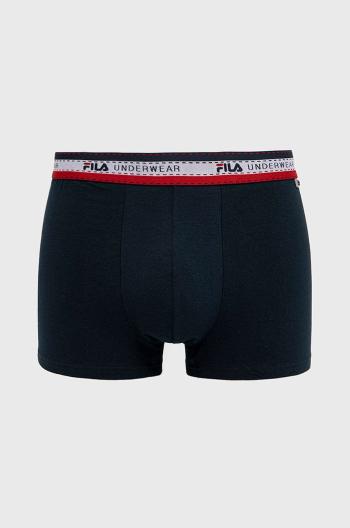 Boxerky Fila pánské, tmavomodrá barva