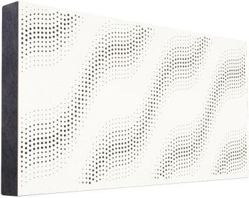 Mega Acoustic FiberPRO120 SineWave White/Black Absorpční dřevěný panel