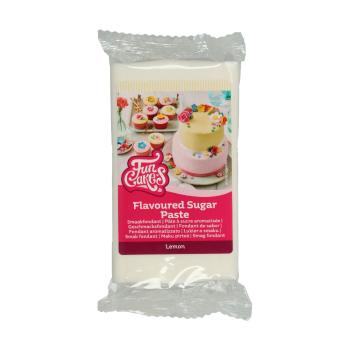 Cakesupplies Bílý rolovaný fondant Lemon (barevný fondán) 250 g