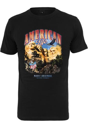 Mr. Tee American Life Mount Roushmore Tee black - M