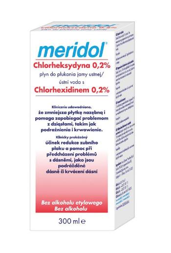 Meridol Ústní voda s chlorhexidinem 0,2% 300 ml