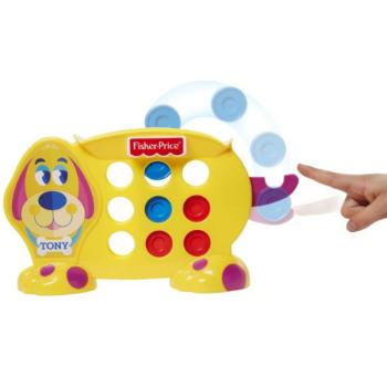 Fisher-Price Hra pro předškoláky Piškvorky s pejskem Tonym