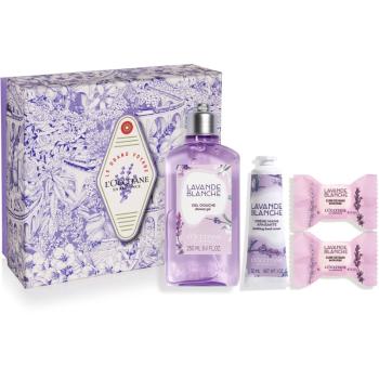 L’Occitane White Lavender Bath Gift dárková sada na tělo