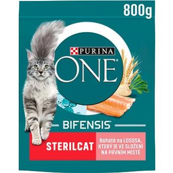 Purina ONE Bifensis Sterilcat s lososem a pšenicí 800 g (7613032756659)