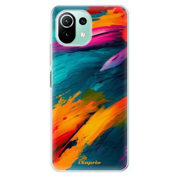 Odolné silikonové pouzdro iSaprio - Blue Paint - Xiaomi Mi 11 Lite