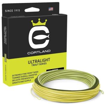 Cortland muškárska šnúra trout ultralight freshwater tricolor - wf3f 80 ft