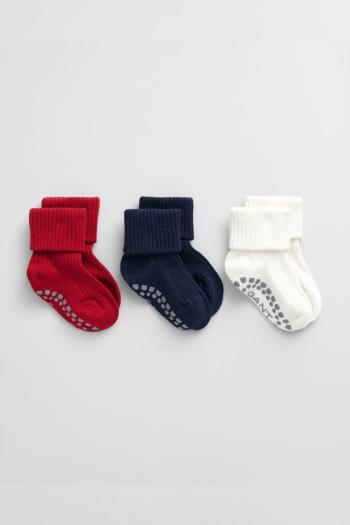 PONOŽKY GANT SOCKS 3-PACK MULTICOLOR