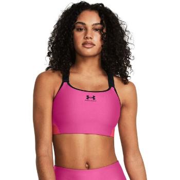 Under Armour HEATGEAR Dámská podprsenka, růžová, velikost