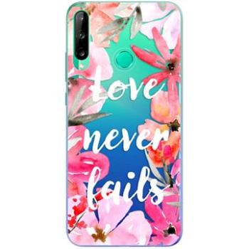 iSaprio Love Never Fails pro Huawei P40 Lite E (lonev-TPU3_P40LE)