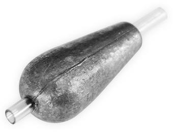 Delphin olovo leads hruška s bužírkou - 2,5 g 20 ks