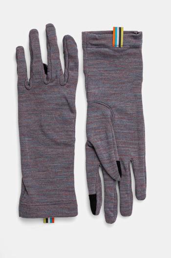 Rukavice Smartwool Thermal Merino růžová barva