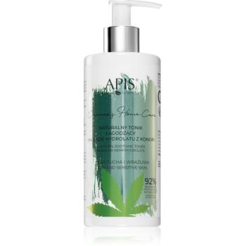 Apis Natural Cosmetics Cannabis Home Care zklidňující tonikum pro suchou až citlivou pleť 300 ml