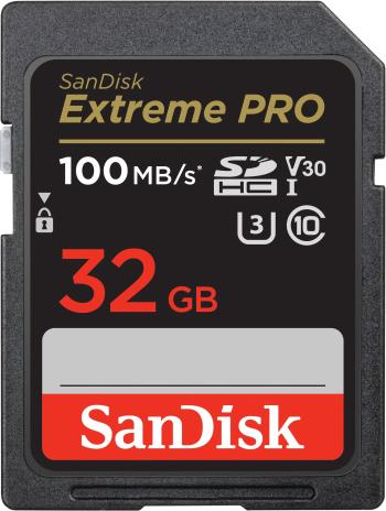 Memóriakártya SanDisk SDHC 32 GB Extreme PRO + Rescue PRO Deluxe