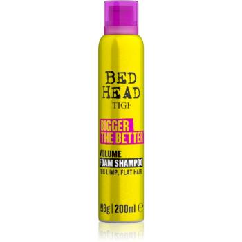 TIGI Bed Head Bigger the Better pěnový šampon pro objem vlasů 200 ml