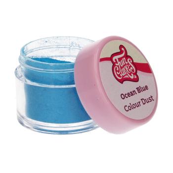 Cakesupplies Jídla prachová barva Ocean Blue - Modrá 3 g