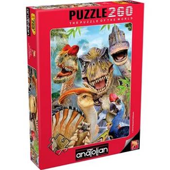 Anatolian Puzzle Dinosauří selfie 260 dílků (8698543133174)