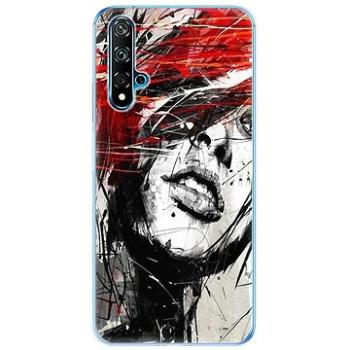 iSaprio Sketch Face pro Huawei Nova 5T (skef-TPU3-Nov5T)