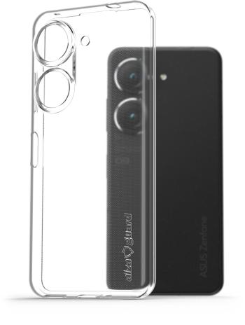 Telefon tok AlzaGuard Crystal Clear TPU Case Asus Zenfone 9 készülékhez