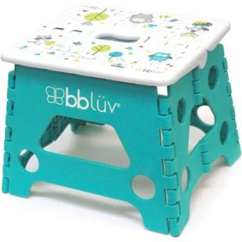 BBLÜV Stëp skládací stupínek pro děti 22 x 18 x 18,2cm Aqua 18m+ 1 ks