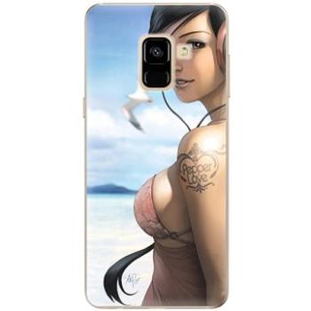 iSaprio Girl 02 pro Samsung Galaxy A8 2018 (gir02-TPU2-A8-2018)