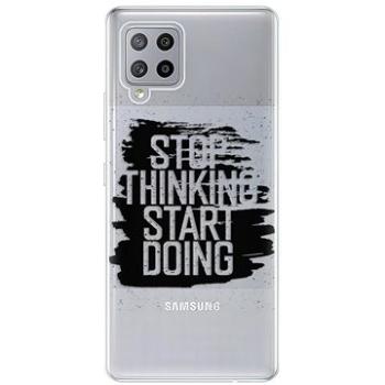 iSaprio Start Doing - black pro Samsung Galaxy A42 (stadob-TPU3-A42)