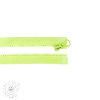 Zip dělitelný 75 cm lime