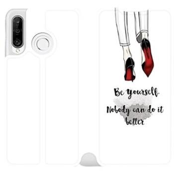 Flipové pouzdro na mobil Huawei P30 Lite - M046P Be yourself (5903226896844)