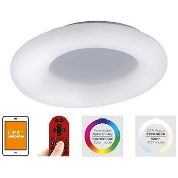 Leuchten Direkt 14746-16 - LED RGB Stmívatelné stropní svítidlo LOLA LED/38W/230V + dálKové ovládání (116354)