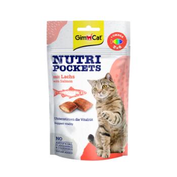 GIMCAT Nutri Pockets s lososem  60 g