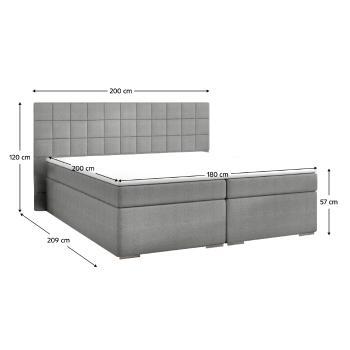 Boxspringová postel BRIEN 1 Tempo Kondela 180 cm