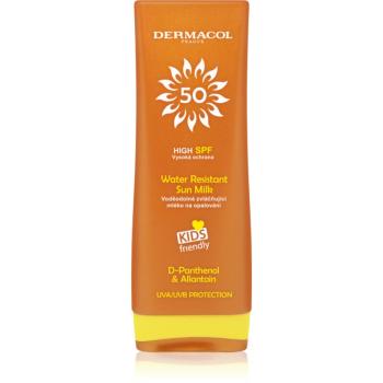 Dermacol Sun Water Resistant ochranné opalovací mléko pro celou rodinu SPF 50 voděodolné 200 ml