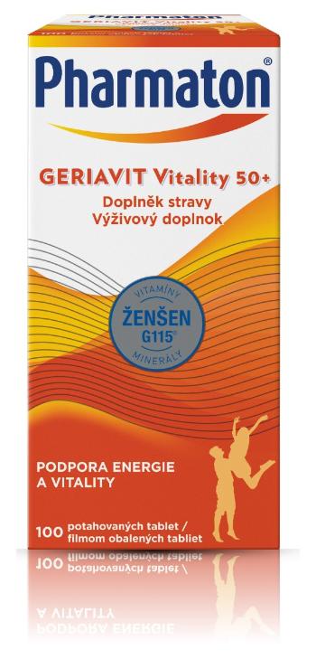 Pharmaton Geriavit Vitality 50+ 100 tablet