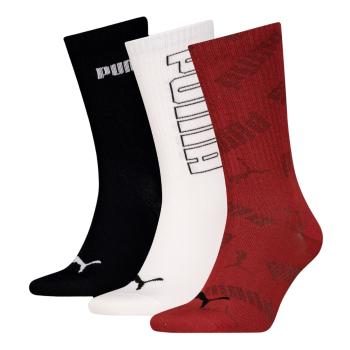 Puma unisex mesh logo crew sock 3p 39/42