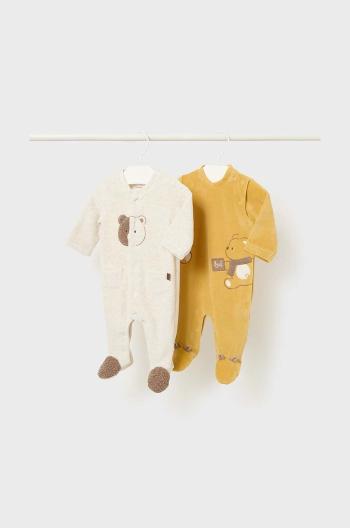 Kojenecké body Mayoral Newborn 2-pack 2794