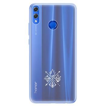 Silikonové pouzdro iSaprio - čiré - Elements - Huawei Honor 8X